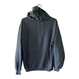 Jerzees "My Heart Is In Brazil" Gray Hoodie- size small